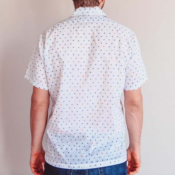 Vintage 1950’s Men’s Short Sleeve Button Down M - Picture 7 of 8